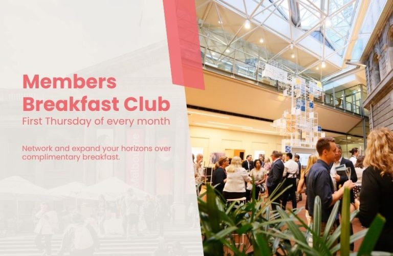 StartSpace Members Breakfast Club banner