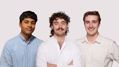 SoundSmith Co-founders Gajan Nagaraj, Michael McSweeney and David Hartley