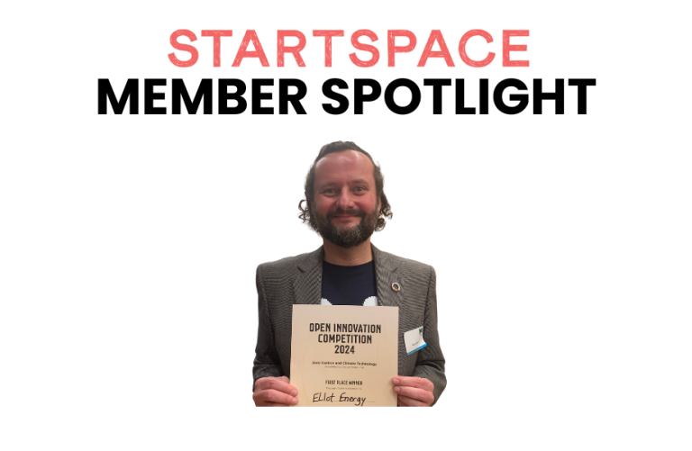 StartSpace Member Spotlight 1 David Hauser, Founder of Eliot Energy